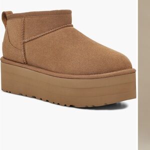UGG Tan Ankle Boots
